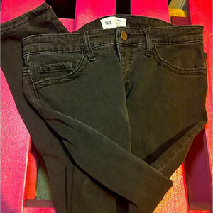 BKE ‘Payton’ (Universal Fit) black denim Skinny Jeans: 28x31: mid rise